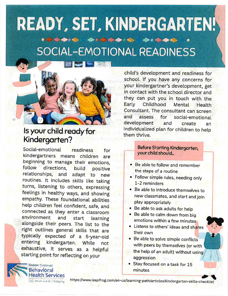 Social-Emotional Readiness